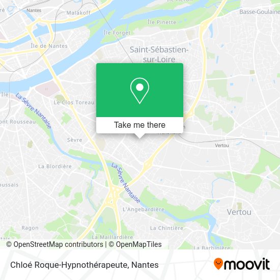 Chloé Roque-Hypnothérapeute map
