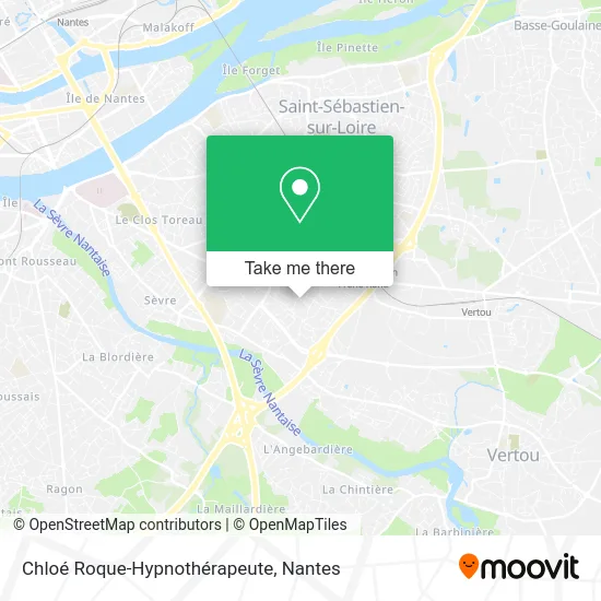 Chloé Roque-Hypnothérapeute map
