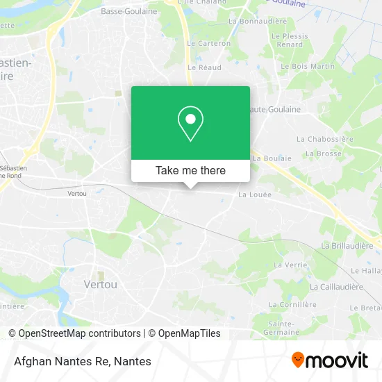 Mapa Afghan Nantes Re