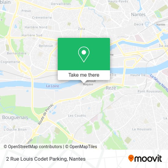 2 Rue Louis Codet Parking map