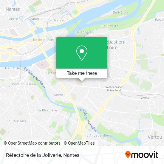 Réfectoire de la Joliverie map