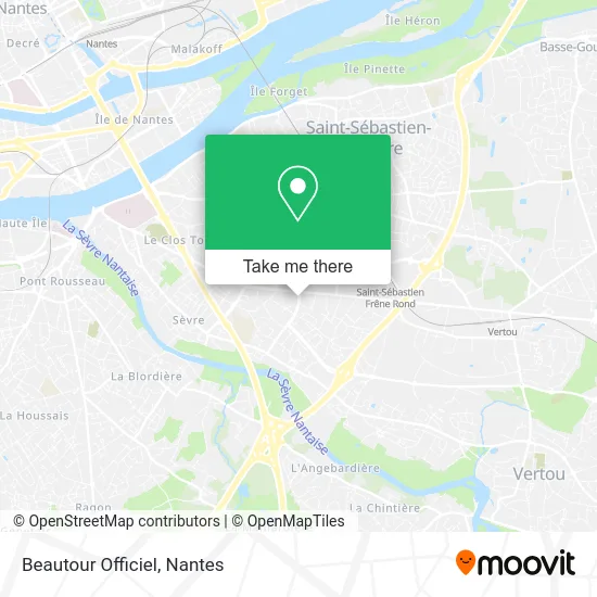 Mapa Beautour Officiel