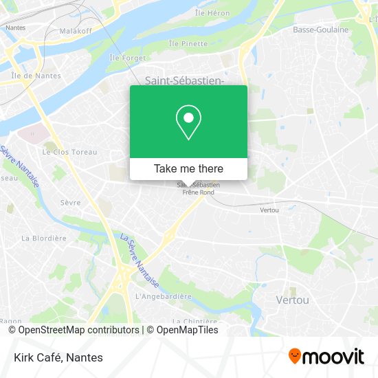 Kirk Café map