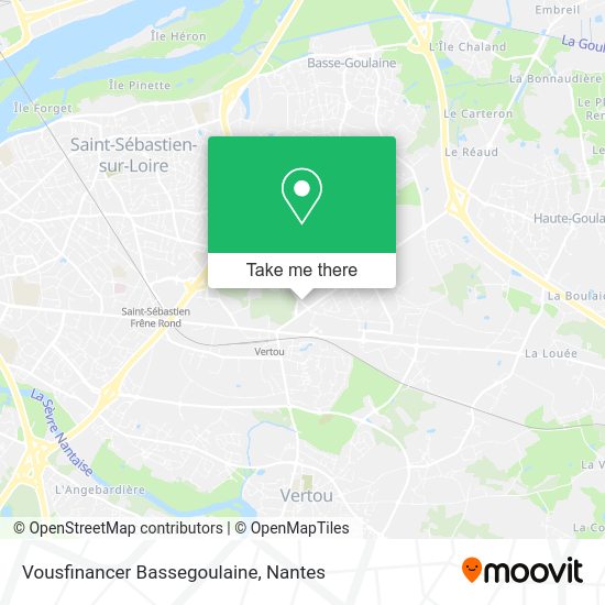 Vousfinancer Bassegoulaine map