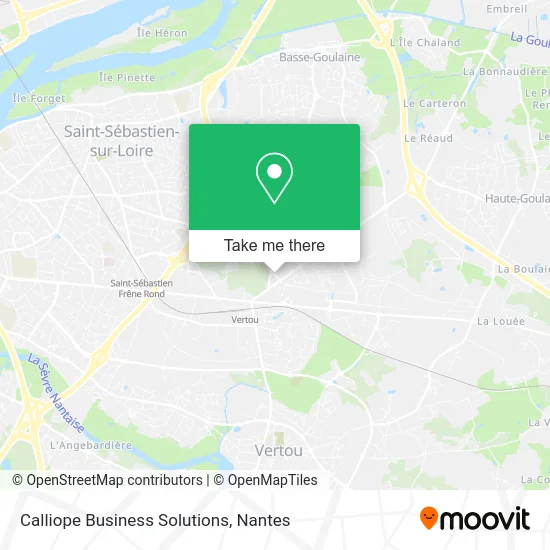 Calliope Business Solutions map