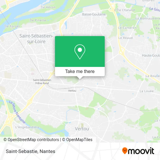 Saint-Sebastie map