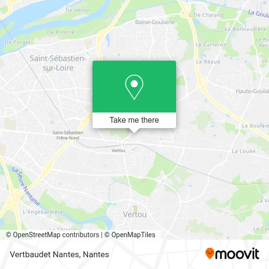 Vertbaudet Nantes map
