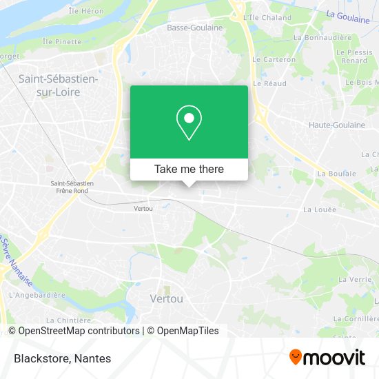 Blackstore map
