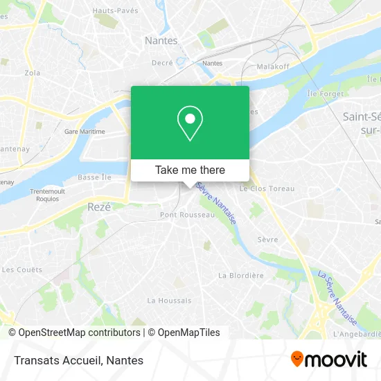 Transats Accueil map