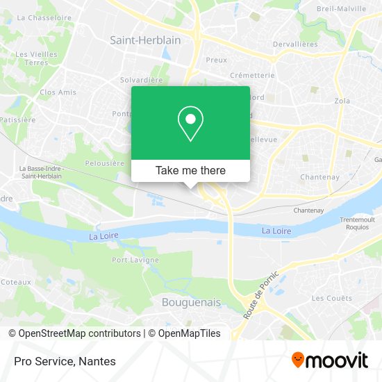 Pro Service map