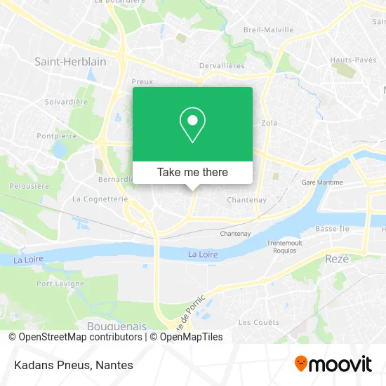 Mapa Kadans Pneus