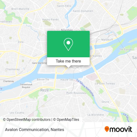 Avalon Communication map
