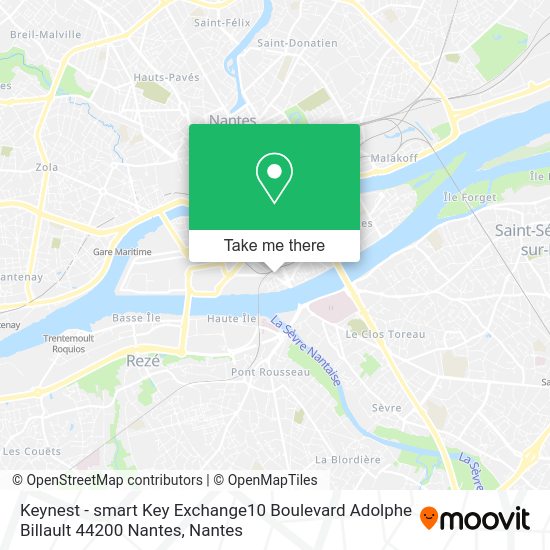 Keynest - smart Key Exchange10 Boulevard Adolphe Billault 44200 Nantes map