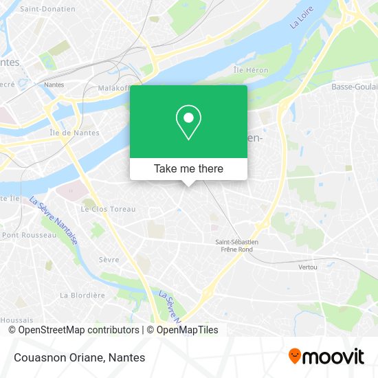 Couasnon Oriane map