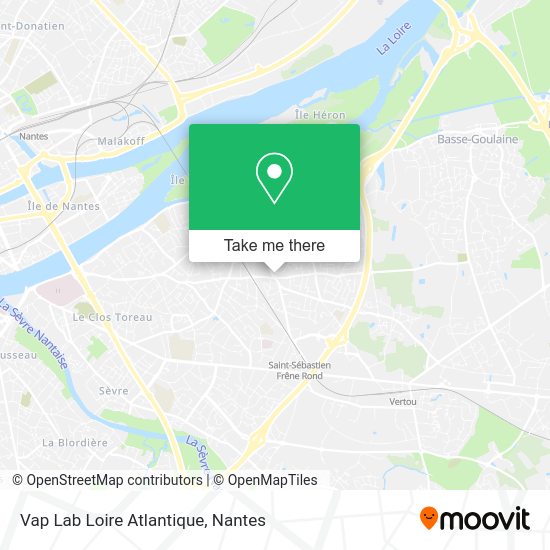 Vap Lab Loire Atlantique map