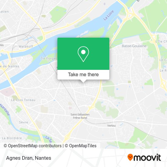 Agnes Dran map