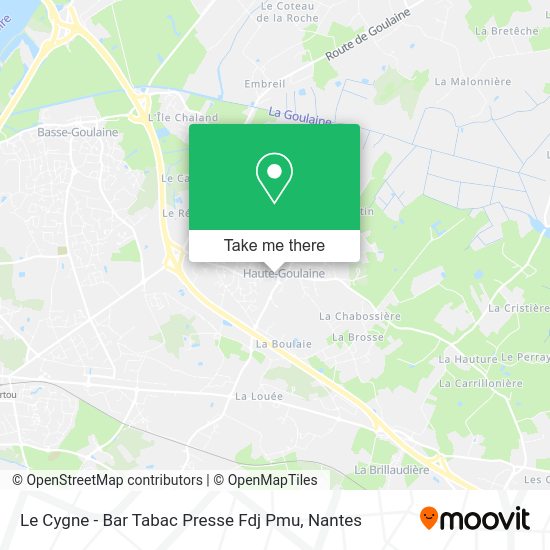 Le Cygne - Bar Tabac Presse Fdj Pmu map