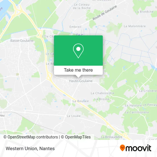 Western Union map