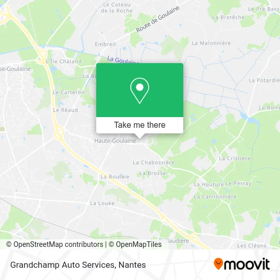 Grandchamp Auto Services map