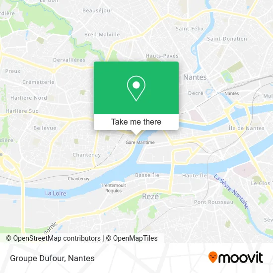 Groupe Dufour map