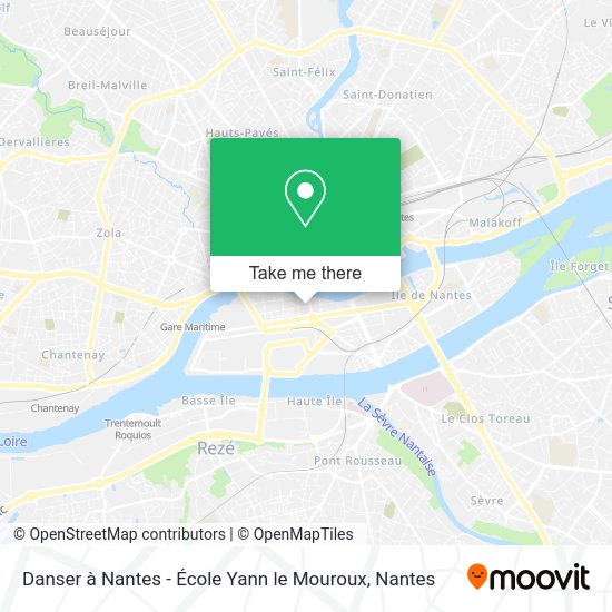 Danser à Nantes - École Yann le Mouroux map