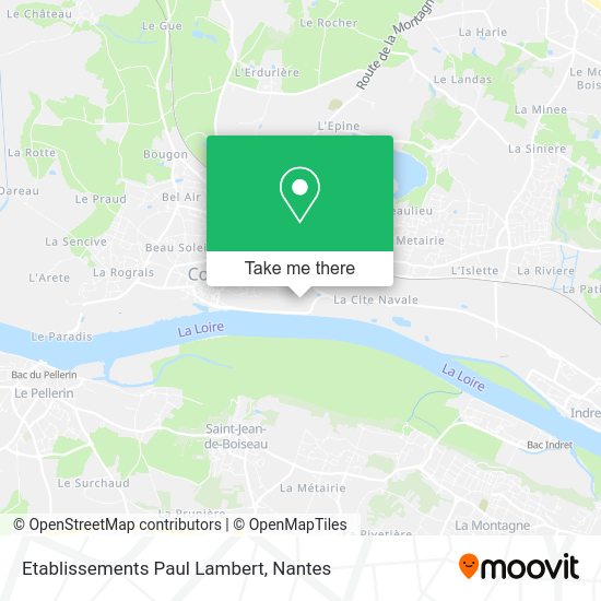 Etablissements Paul Lambert map