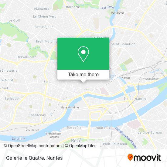Galerie le Quatre map