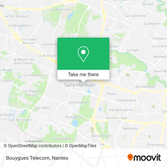 Mapa Bouygues Telecom