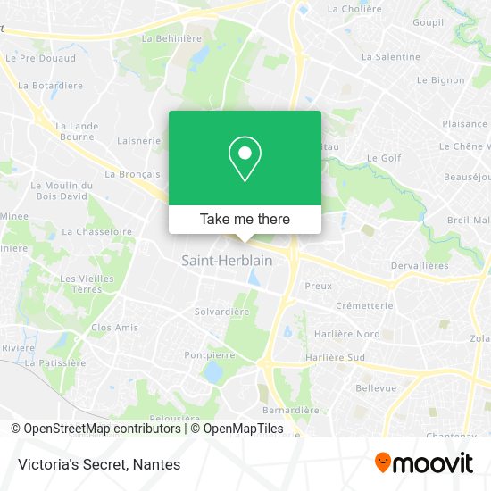 Victoria's Secret map