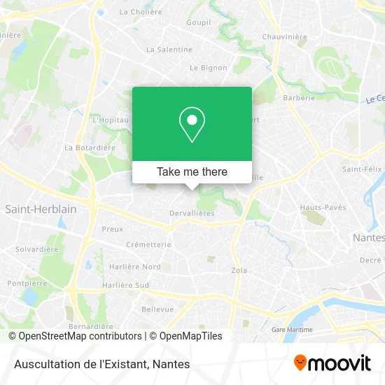 Mapa Auscultation de l'Existant
