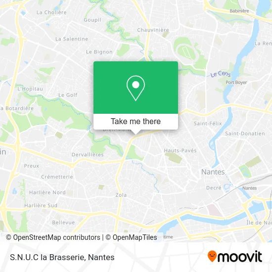 S.N.U.C la Brasserie map