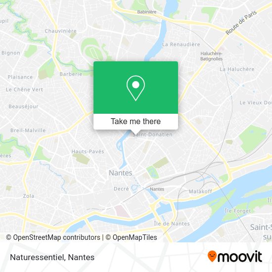 Naturessentiel map