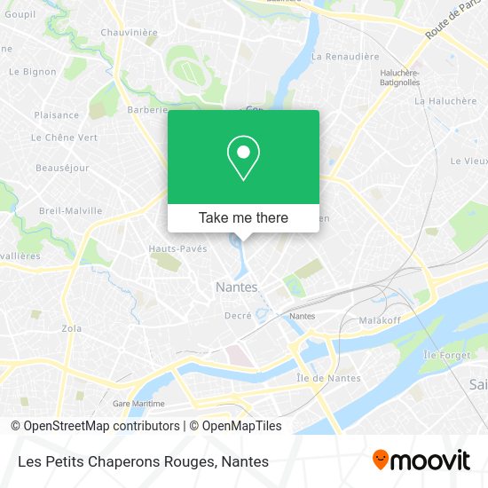 Les Petits Chaperons Rouges map