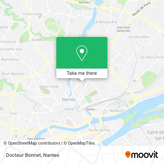 Docteur Bonnet map