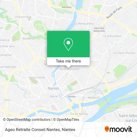 Mapa Ageo Retraite Conseil Nantes