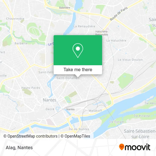 Mapa Alag