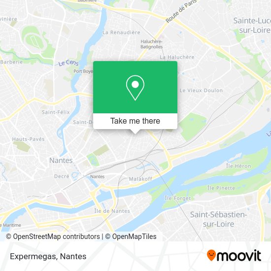 Expermegas map