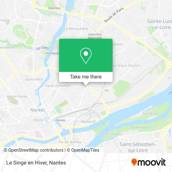 Le Singe en Hiver map