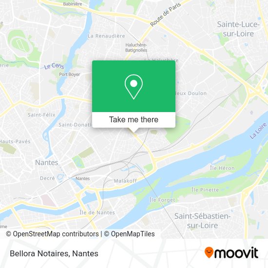 Bellora Notaires map