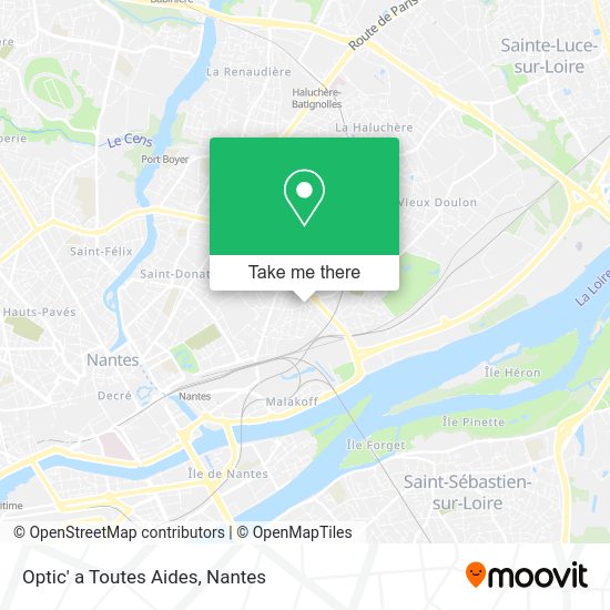 Optic' a Toutes Aides map