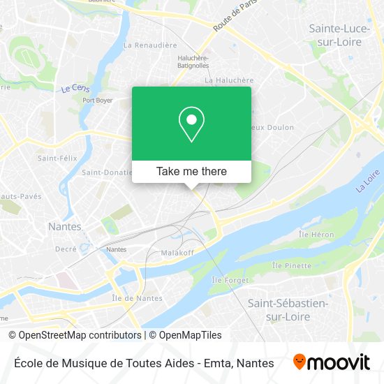 École de Musique de Toutes Aides - Emta map