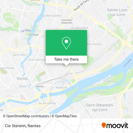 Cie Sterenn map