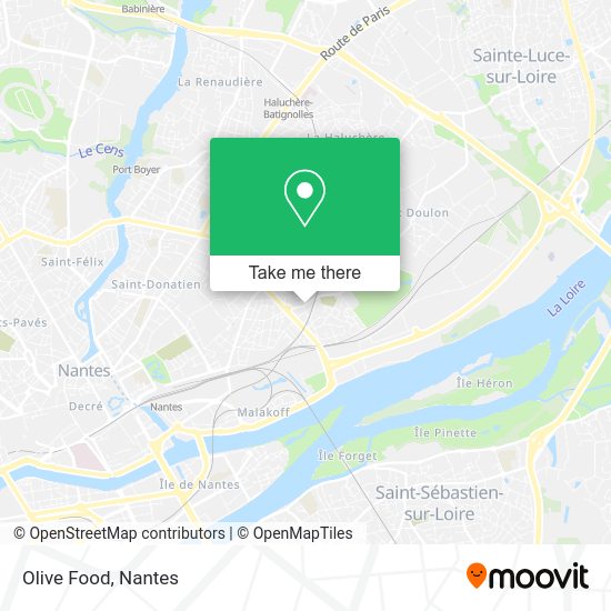 Olive Food map