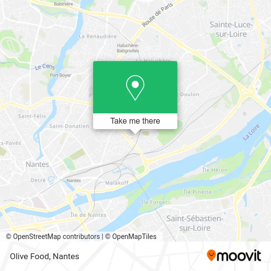 Olive Food map