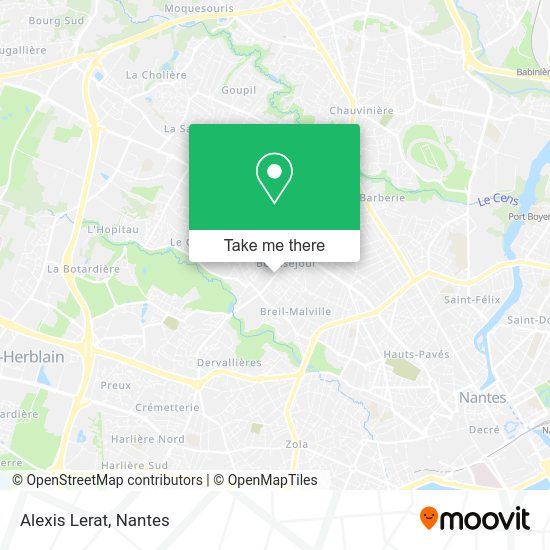 Alexis Lerat map
