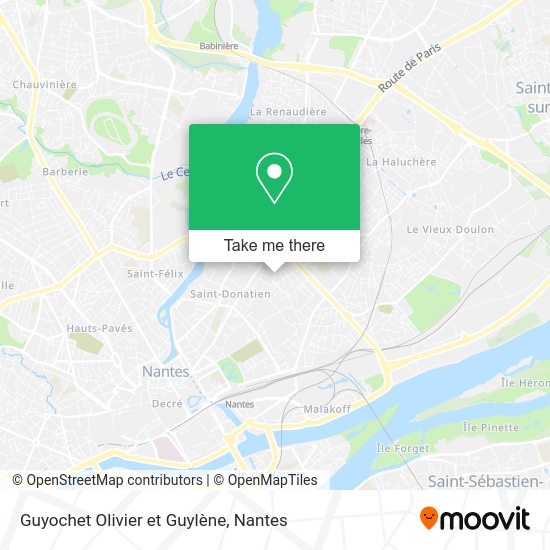 Guyochet Olivier et Guylène map