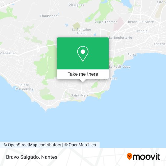 Bravo Salgado map