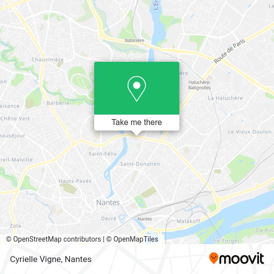 Cyrielle Vigne map