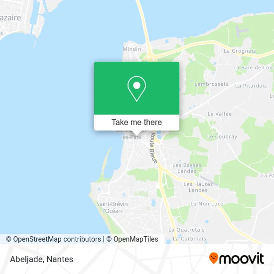 Mapa Abeljade