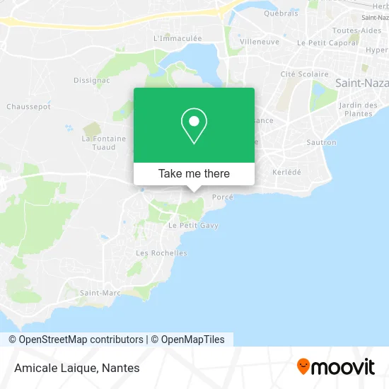 Mapa Amicale Laique